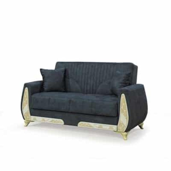 APPLE GREY 3+2 SOFA BED
