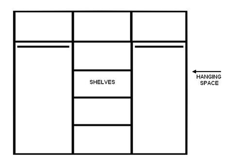 Arti AR-02 Sliding Door Wardrobe 250cm