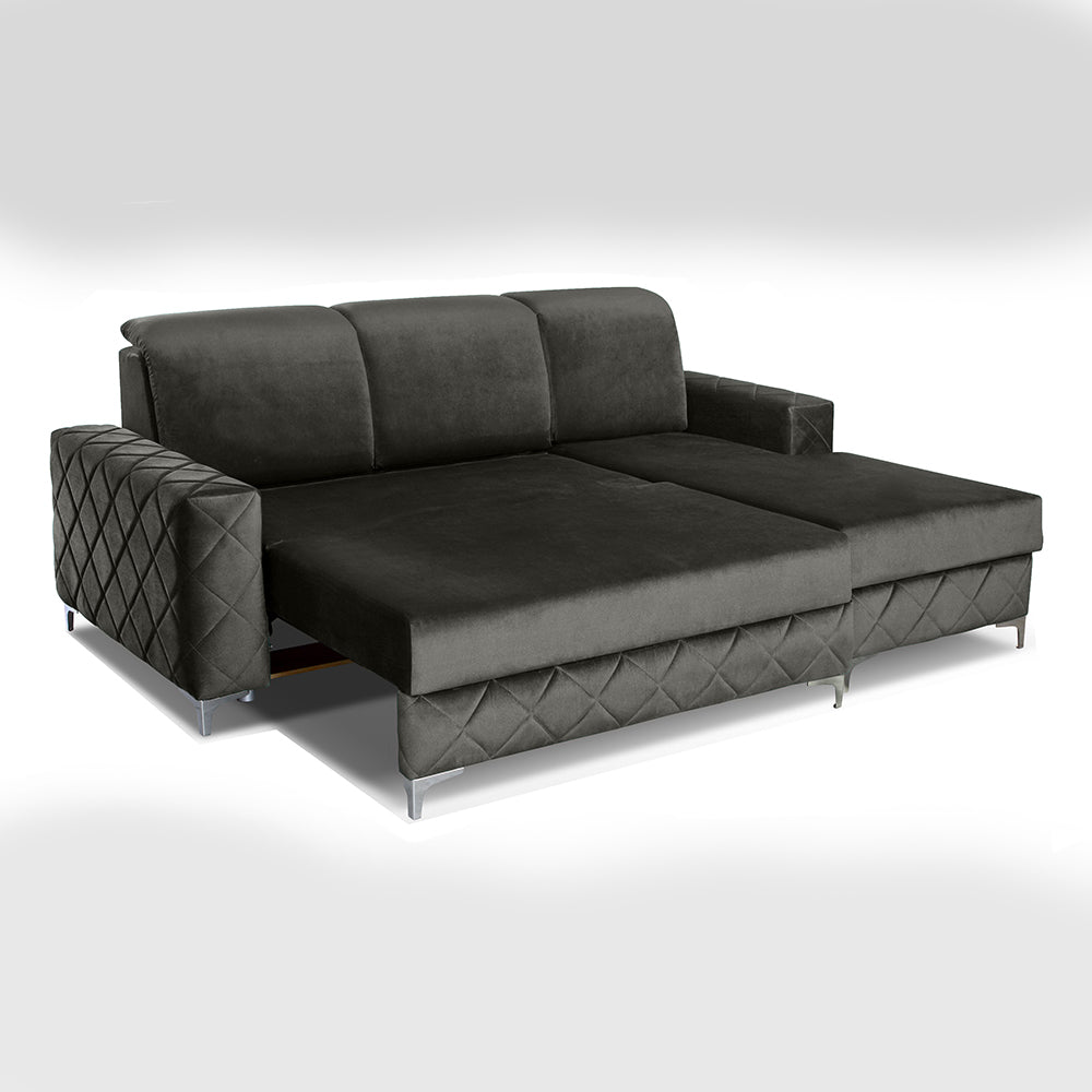 BORYS GREY SOFA BED SMALL