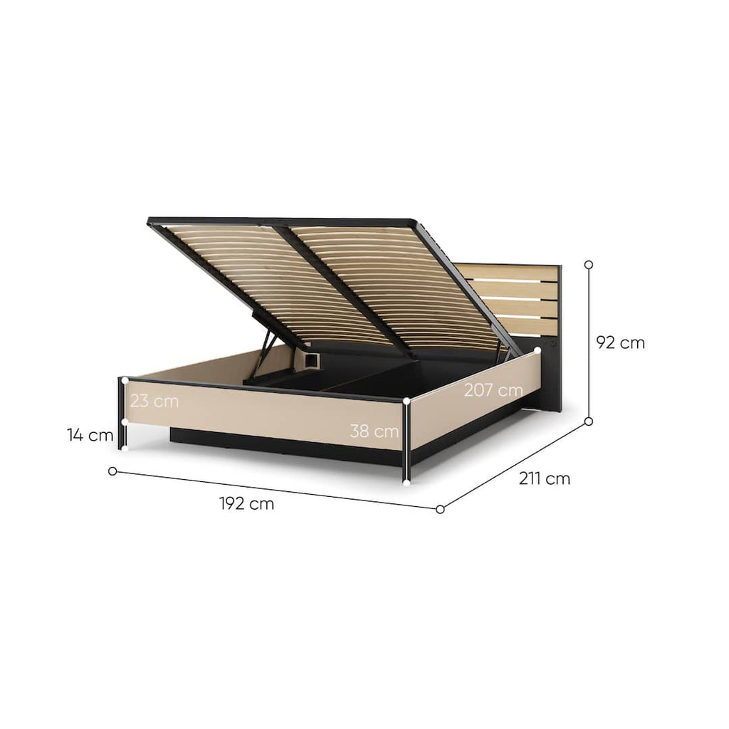 Enna EN-02 Ottoman Bed [EU King]