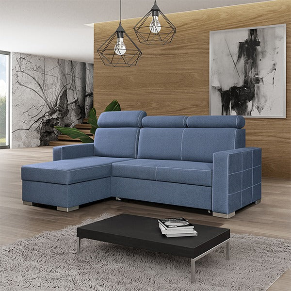 HOLLIE SOFA BED BLUE