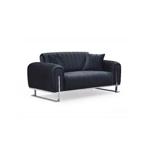 Richmond Black Chesterfield Sofa Set