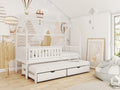 Wooden Single Bed Monkey With Trundle
