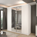 Marbella White Sliding Wardrobe 150cm/200cm