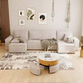 Fabric Grey 3 Seater Sofa Bed
