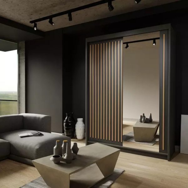 ROYAL WHITE SLIDING WARDROBE 250CM