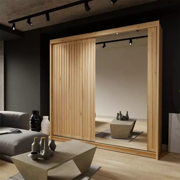 ROYAL WHITE WARDROBE 150cm/203cm