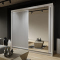 ROYAL WHITE WARDROBE 150cm/203cm