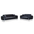 Richmond Chesterfield Blue Sofa Set