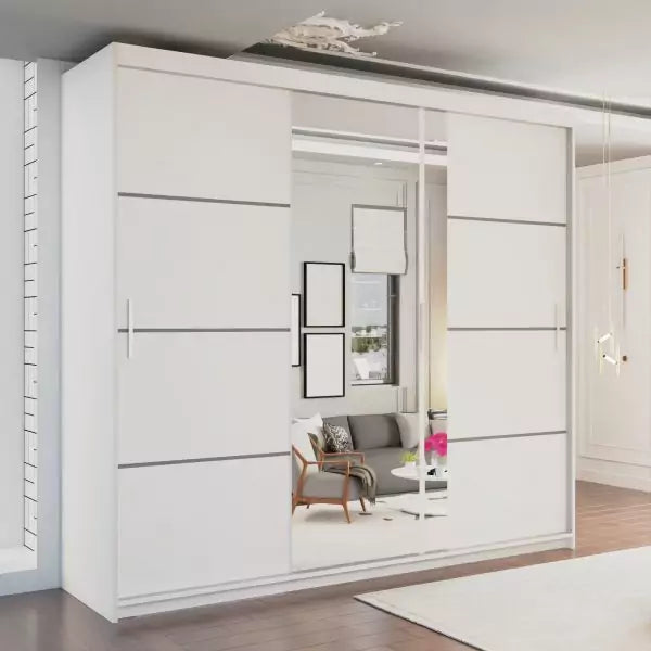 VISION WHITE WARDORBE 250cm