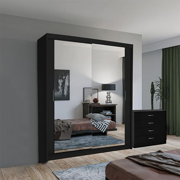CHICAGO WHITE WARDROBE SET