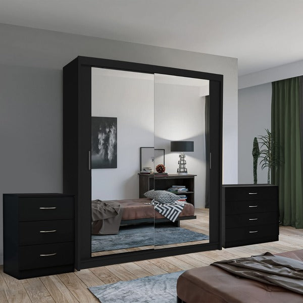 CHICAGO WHITE WARDROBE SET