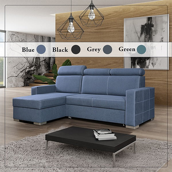 HOLLIE SOFA BED BLUE