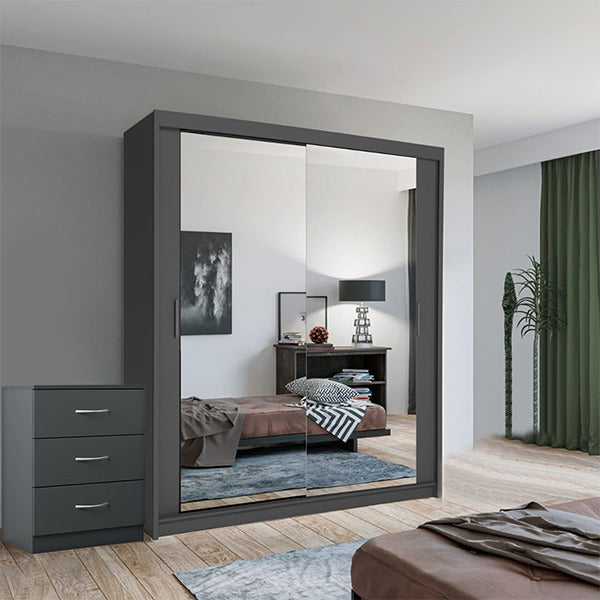 CHICAGO WHITE WARDROBE SET
