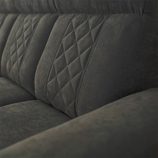 SELLY BLACK SMALL SOFA BED
