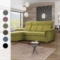 SELLY MUSTARD SMALL SOFA BED