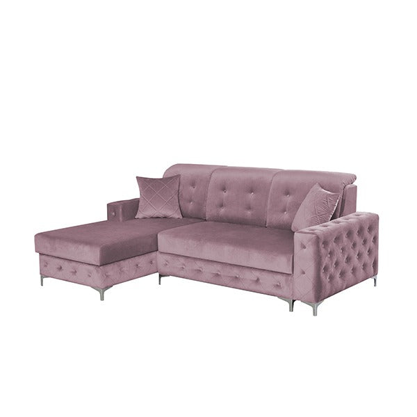 VERSO SMALL PINK SOFA BED