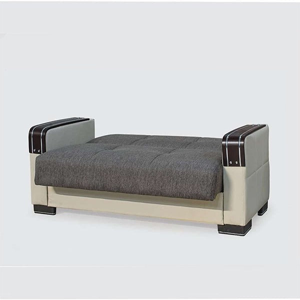 MALTA BROWN 2 SEATER SOFA BED