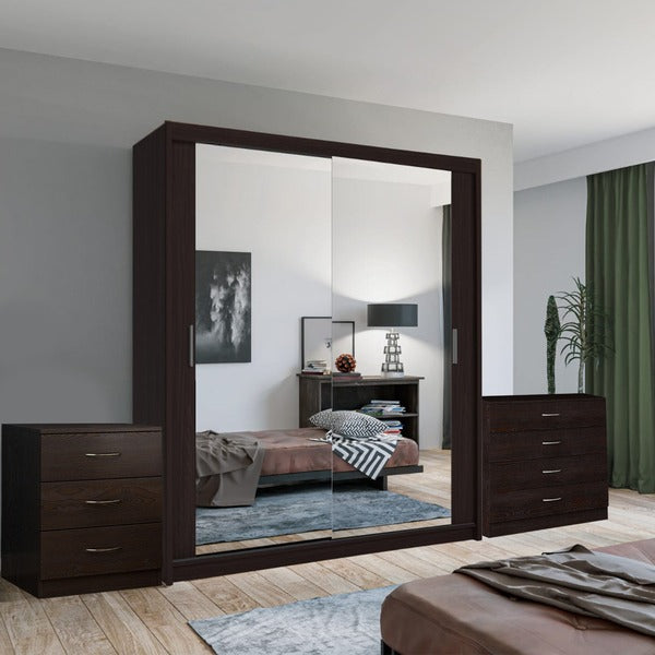 CHICAGO WHITE WARDROBE SET